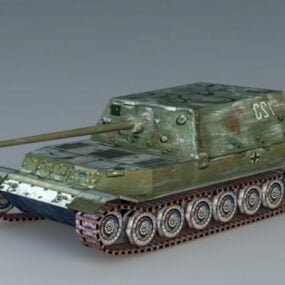 Model 3D czołgu tygrysa