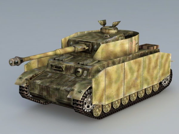 Panzer Iv saksalainen säiliö