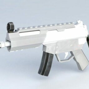 Mały pistolet maszynowy Model 3D