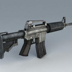 4D model Colt M3 Carbine