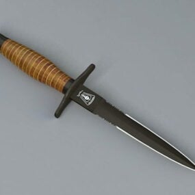 Spel Combat Knife 3d-modell