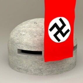 דגם WW2 Bunker 3D