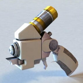 Explosive Gel Gun 3d model