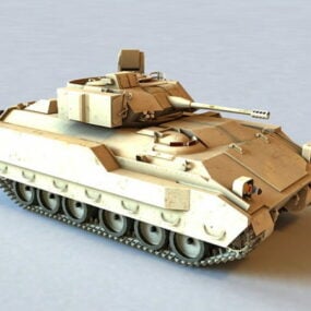 M2 Bradley infanterie gevechtsvoertuig 3D-model