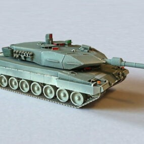 जर्मन तेंदुआ 1 टैंक 3डी मॉडल
