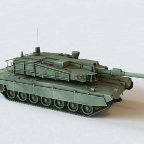 K2 Black Panther Tank 3d malli