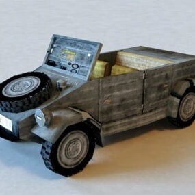 Military Wagon Truck 3D-malli