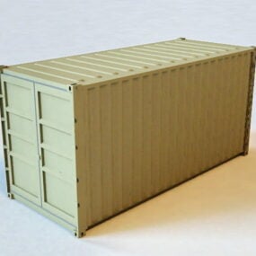 Vrachtvervoercontainer 3D-model