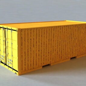 3D model přepravního kontejneru