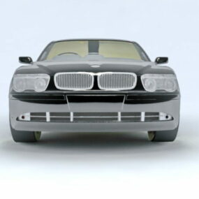3д модель автомобиля BMW Седан
