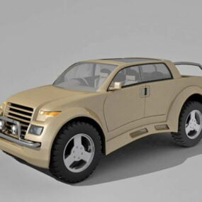 Pick Up Suv Concept 3d model