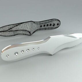 Couteau de lancer modèle 3D