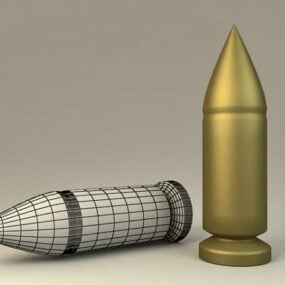 Artilleri ammunition 3d-model