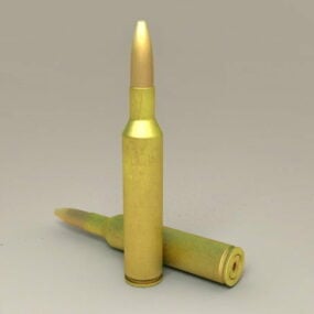 Rifle Bullets 3d model