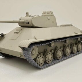俄罗斯T-50坦克3d模型