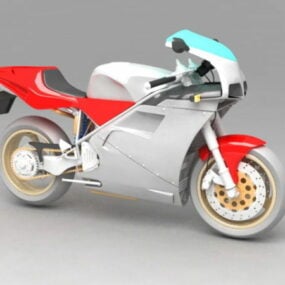 Ducati 916 Sport Bike 3d-modell