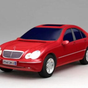 मर्सिडीज सी क्लास 3डी मॉडल