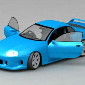 Model 3D Toyota Supra Turbo