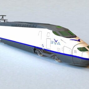 3д модель локомотива Аве