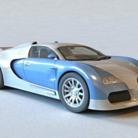 Múnla Bugatti Veyron 3d saor in aisce