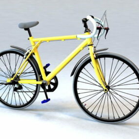 Modelo 3d de bicicleta Randonneuring