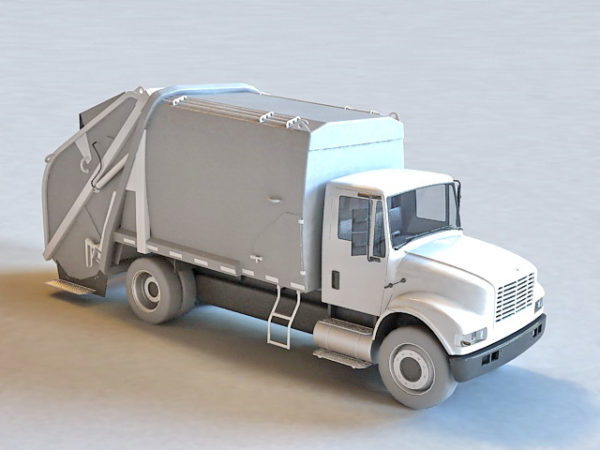 Trash Garbage Truck Free 3d Model Max Open3dmodel 35669