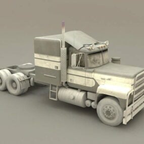 مدل کامیون سه بعدی لونگنوز