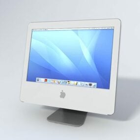 Monitor Apple modelo 3d