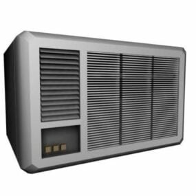 Window Air Conditioning Unit 3d model