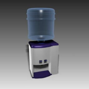 Desktop mini vattendispenser 3d-modell