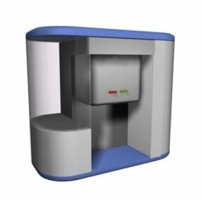 Desktop Hot & Cold Water Dispenser 3d model
