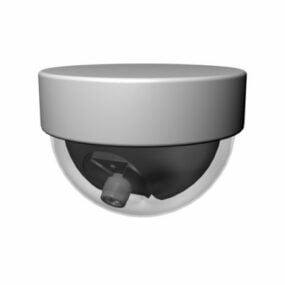 Ceiling Mounted Dome Camera 3d model