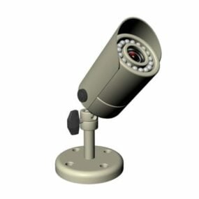 3D-Modell der Outdoor-Überwachungskamera