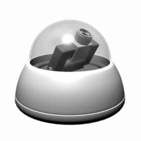Eye-in-the-sky Surveillance Dome Camera 3d model