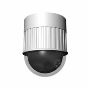 Cctv Dome Camera דגם תלת מימד