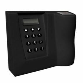 Biometric Fingerprint Scanner 3d model