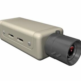 Analogt videokamera 3d-model