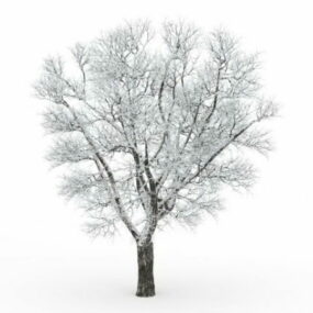 Frost Covered Tree 3d model