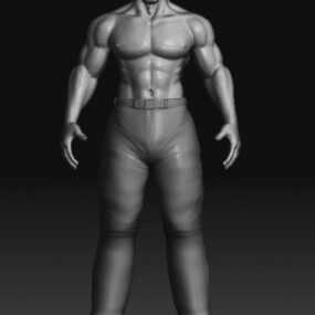 Strong Man 3d-model