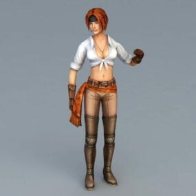 Leeftijd Piraten Beatrice 3D-model