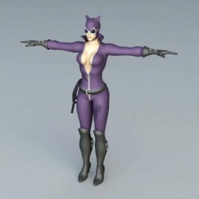 Model 3d Catwoman