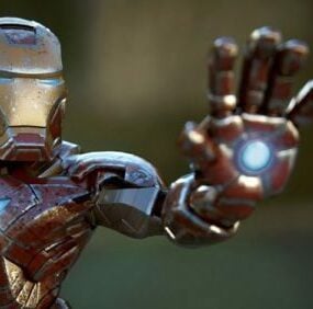 Modelo 3d de Marvel Heroes Iron Man.