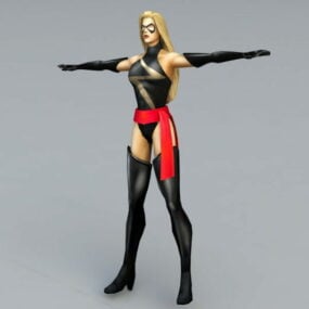 Supergirl 3d model