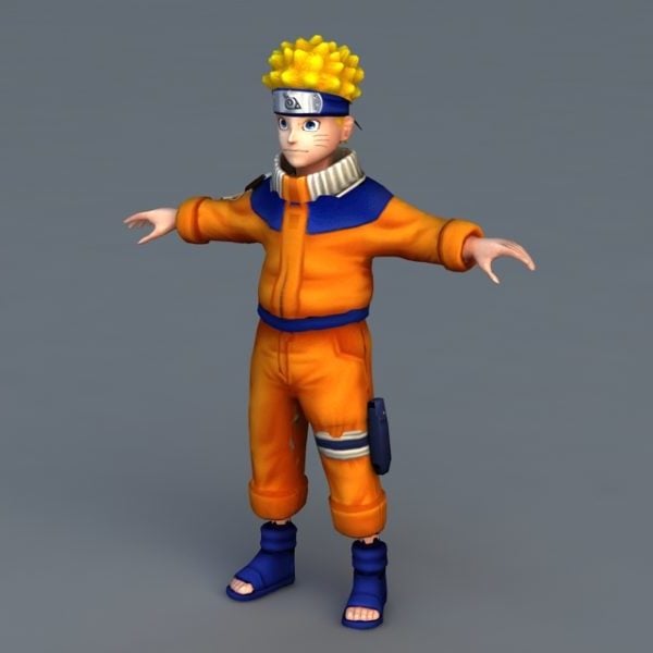 Naruto Uzumaki 무료 3D 모델- .Max, .Obj - Open3Dmodel