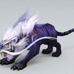 Model 3D Macan Mistik