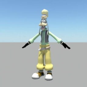 Model 3D Disneya Goofy'ego
