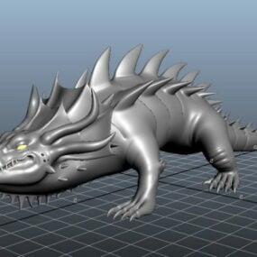 Krokodýlí monstrum 3D model