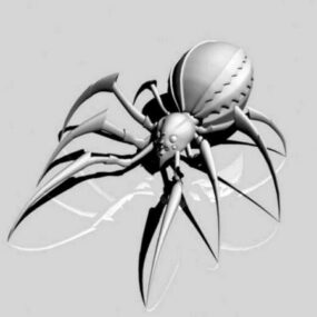 Model 3d Big Scary Spider