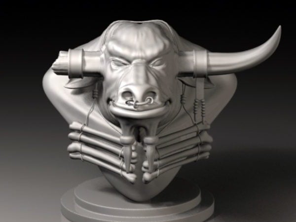 Buffalo Skull 3d Model Free