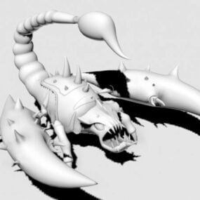 3D model císaře Scorpiona